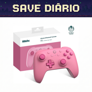 Controles 8Bitdo Ultimate 2C Pink